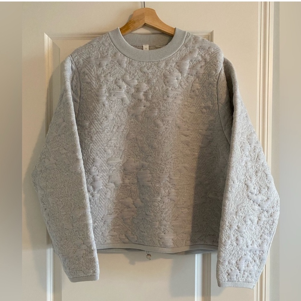 Lululemon Jacquard Multi-Texture Crew Neck Sweater